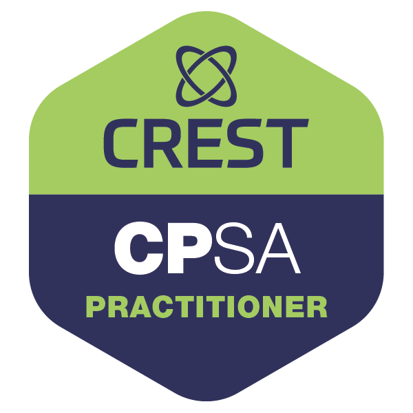 CREST CPSA badge